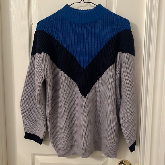 Knit colourblock sweater - Picture 1 of 1